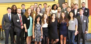 Graduating seniors group photo