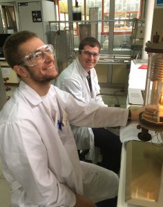 Students in lab