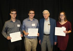 Tom Wheelock with students