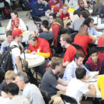 Students and faculty advisers large group