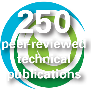 250 peer-reviewed technical publications