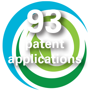 93 patent applications