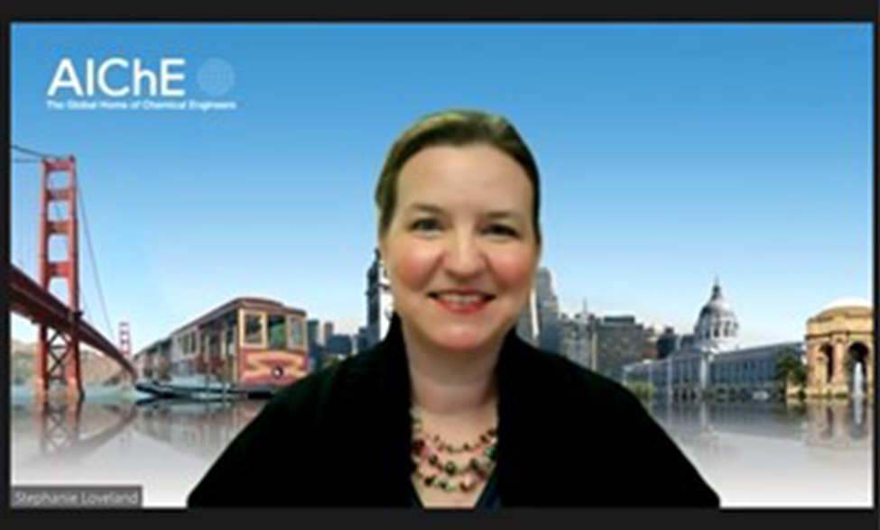Stephanie Loveland hosting virtual award ceremony
