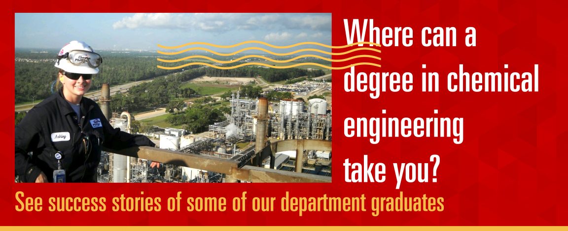 Where can a degree in chemical engineering take you?