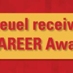 CBE's Reuel receives NSF CAREER Award - graphic and photo of Reuel