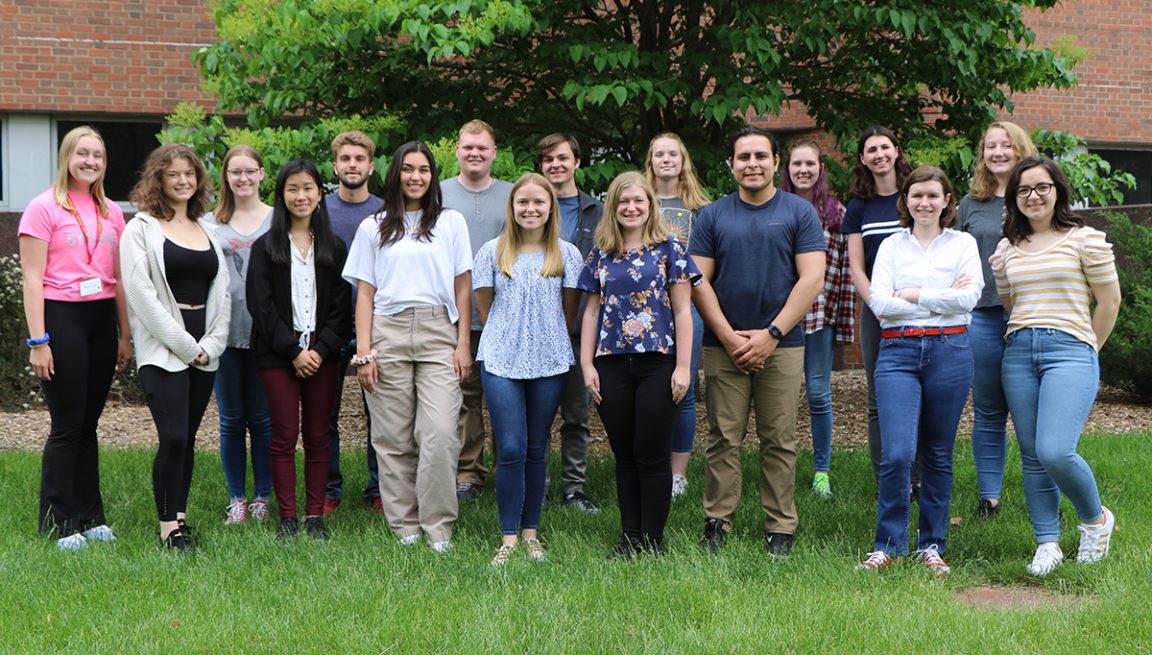 2022 BioMaP REU students group photo