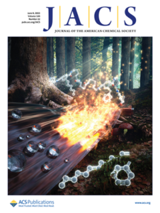 CBE research group’s article inspires the cover art for the Journal of the American Chemical Society 
