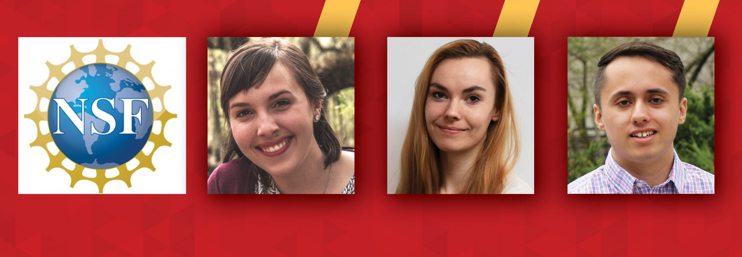 Three in CBE awarded NSF Graduate Research fellowships