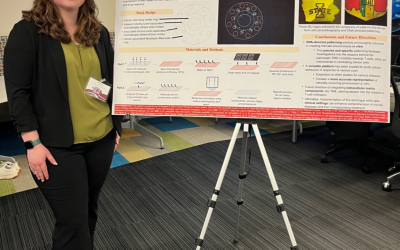 Lily takes third place in the Poster Competition at the 2024 AIChE Mid-America Student Regional Conference!